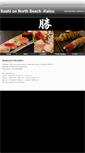 Mobile Screenshot of northbeachsushi.com